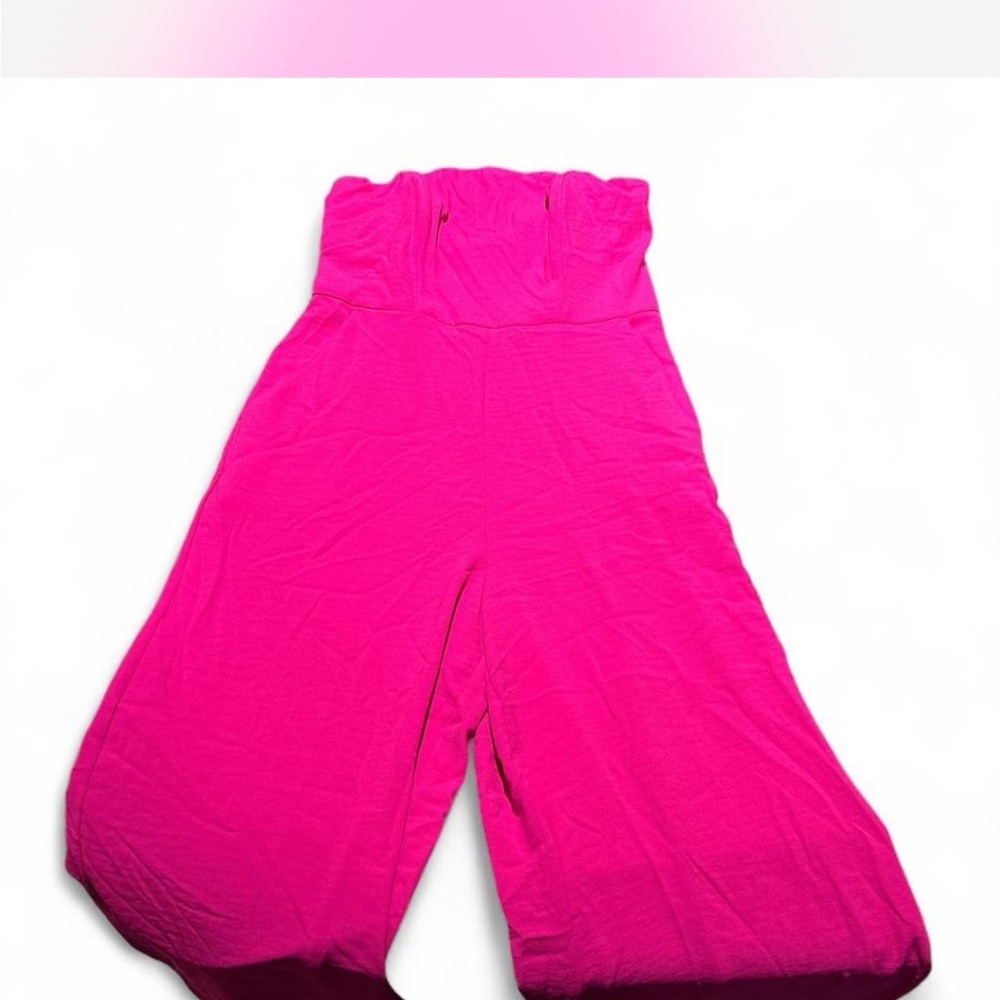 Express Women's Hot Pink Jumpsuit